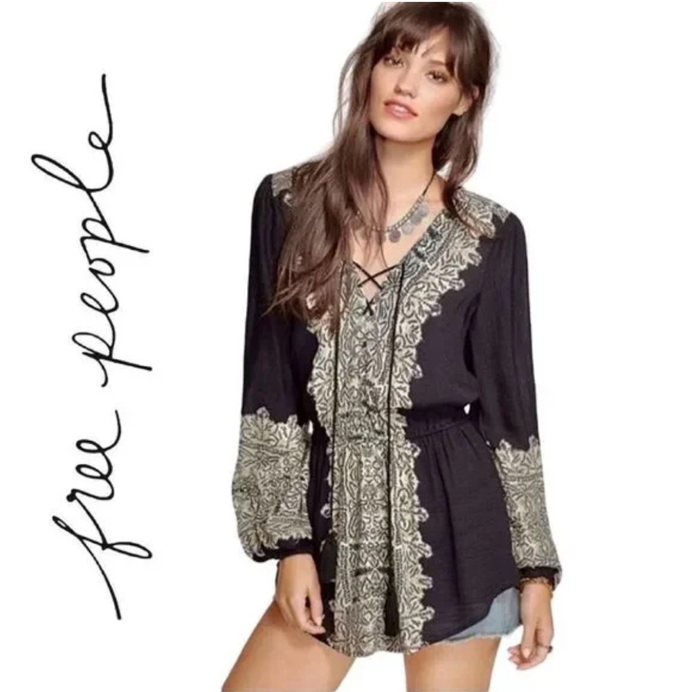Free People wildest moments tunic dress